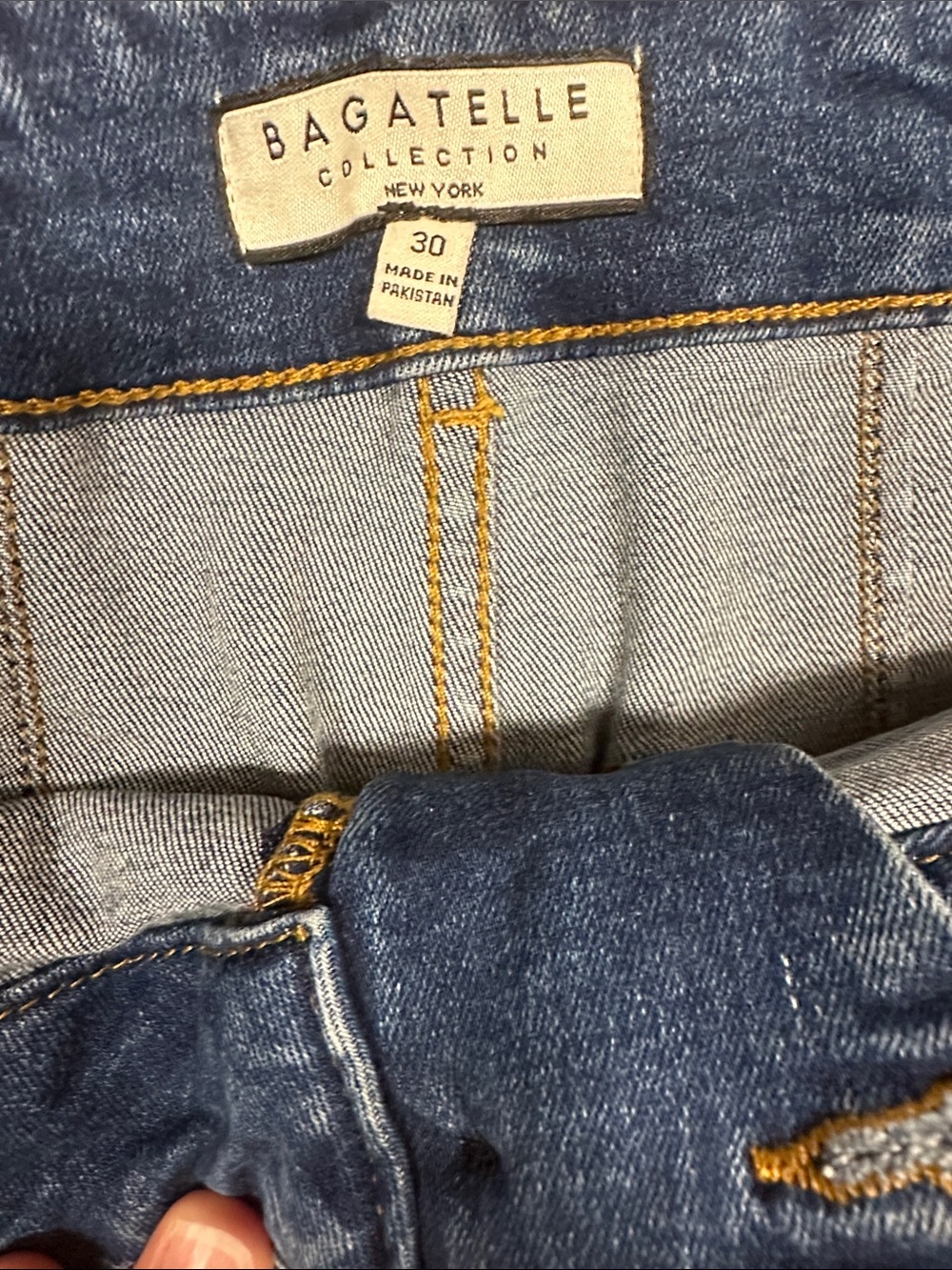 Classic Wide-Leg Blue Women’s Jeans - Picture 5 of 7